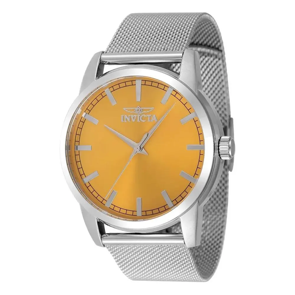 NWT Invicta 48506 Celestial | 3-Hand | Yellow | Men's Watch